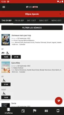 Les cinémas d'Ajaccio android App screenshot 5